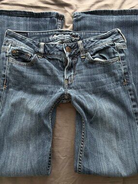 american eagle hipster stretch denim - 2